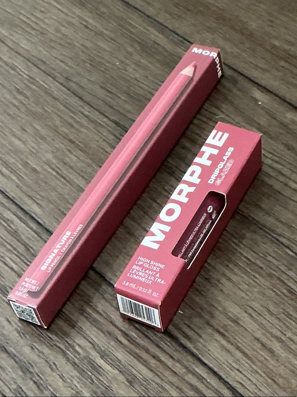 Morphe Lip Gloss and Lip Pencil